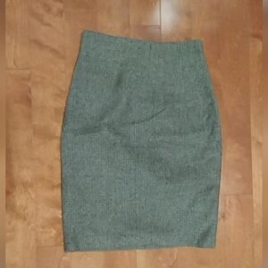 Elegant Wool Blended Women's Skirt